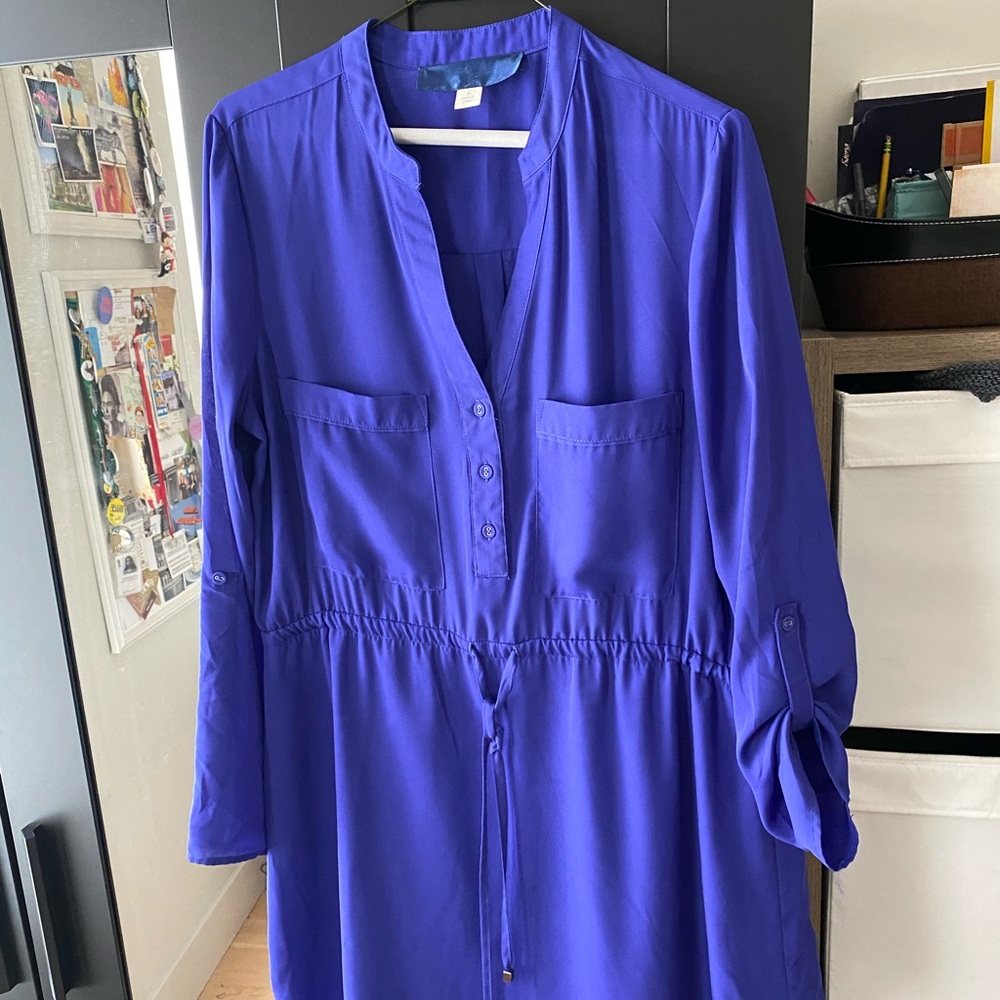 Gorgeous Blue Mini Dress via Francesca’s